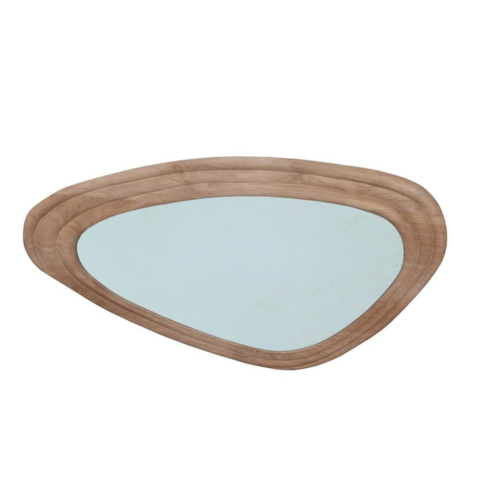 Santin Naturel Mangohout Organic Triangle Spiegel-Spiegels-PTMD