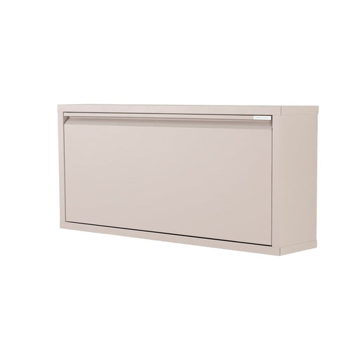 Schoenenkast BILLY 1 MAXI Staal Silky Taupe 75.3x22.4x40.6cm-Schoenenrekken-Spinder