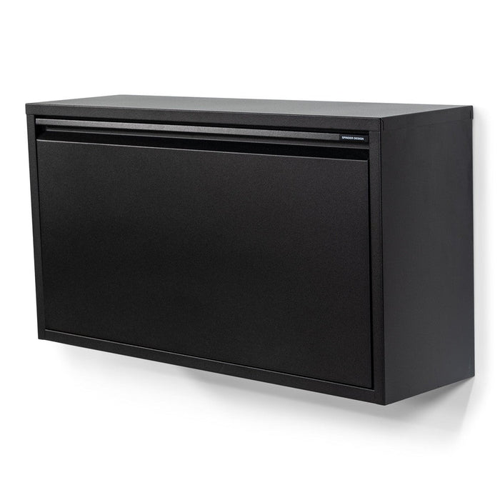 Schoenenkast BILLY 1 MAXI Staal Zwart 75.3x22.4x40.6cm-Opbergkasten-Spinder