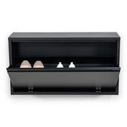 Schoenenkast BILLY 1 MAXI Staal Zwart 75.3x22.4x40.6cm-Schoenenrekken-Spinder