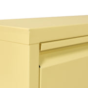 Schoenenkast BILLY 1 Staal Butter Yellow 75x12.5x37.5cm-Schoenenrekken-Spinder