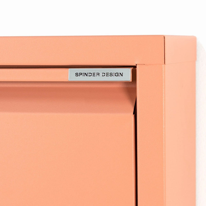 Schoenenkast BILLY 1 Staal Clay Terra 75x12.5x37.5cm-Schoenenrekken-Spinder
