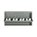 Schoenenkast BILLY 1 Staal Dusty Green 75x12.5x37.5cm Spinder Design-Schoenenrekken-Spinder