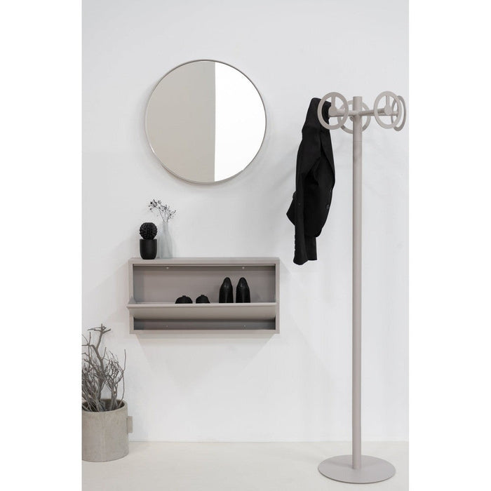 Schoenenkast BILLY 1 Staal Silky Taupe 75x12.5x37.5cm-Schoenenrekken-Spinder