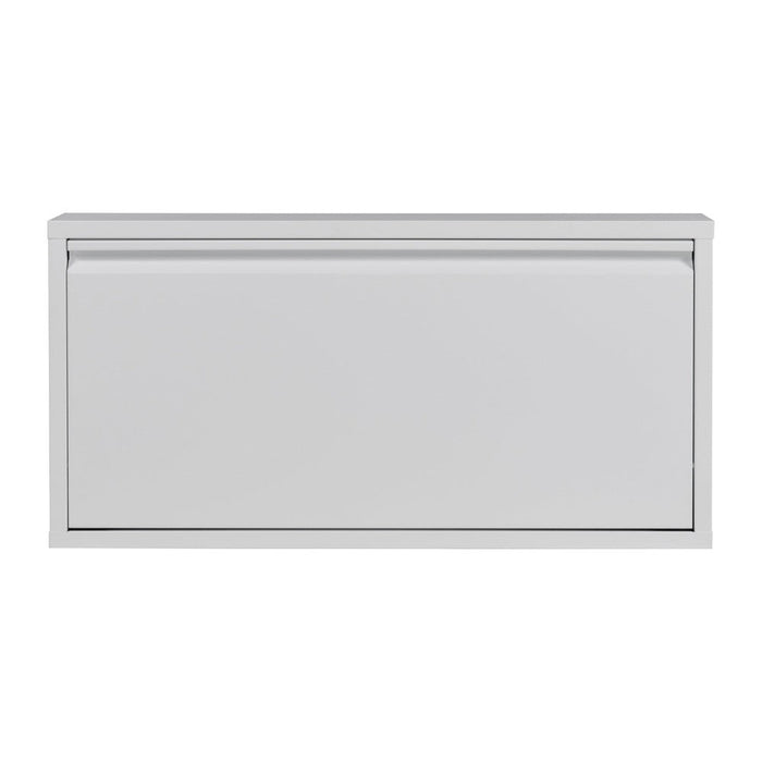 Schoenenkast BILLY 1 Staal Wit 75x12.5x37.5cm Spinder Design-Opbergkasten-Spinder