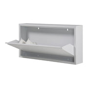 Schoenenkast BILLY 1 Staal Wit 75x12.5x37.5cm Spinder Design-Schoenenrekken-Spinder