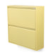 Schoenenkast BILLY 2 Staal Butter Yellow 75x22.5x77.5cm-Schoenenrekken-Spinder