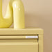 Schoenenkast BILLY 2 Staal Butter Yellow 75x22.5x77.5cm Spinder Design-Schoenenrekken-Spinder