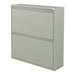 Schoenenkast BILLY 2 Staal Dusty Green 75x22.5x77.5cm-Opbergkasten-Spinder