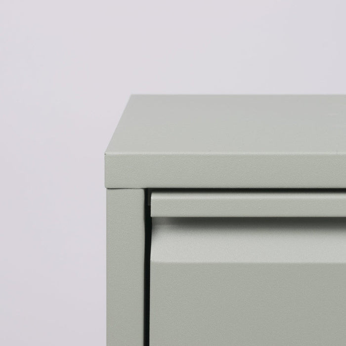 Schoenenkast BILLY 2 Staal Dusty Green 75x22.5x77.5cm Spinder Design-Schoenenrekken-Spinder