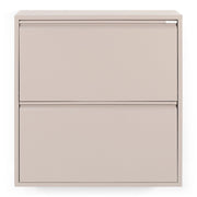 Schoenenkast BILLY 2 Staal Silky Taupe 75x22.5x77.5cm-Schoenenrekken-Spinder