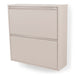 Schoenenkast BILLY 2 Staal Silky Taupe 75x22.5x77.5cm Spinder Design-Schoenenrekken-Spinder