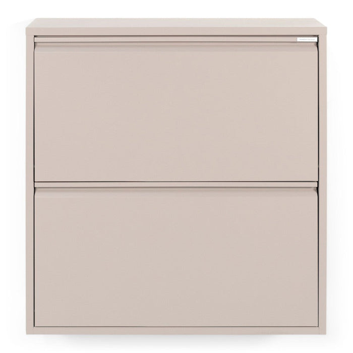 Schoenenkast BILLY 2 Staal Silky Taupe 75x22.5x77.5cm Spinder Design-Schoenenrekken-Spinder