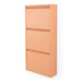 Schoenenkast BILLY 3 Staal Clay Terra 50x15x103cm Spinder Design-Schoenenrekken-Spinder