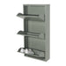Schoenenkast BILLY 3 Staal Dusty Green 50x15x103cm Spinder Design-Schoenenrekken-Spinder