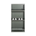 Schoenenkast BILLY 3 Staal Dusty Green 50x15x103cm Spinder Design-Schoenenrekken-Spinder