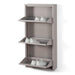 Schoenenkast BILLY 3 Staal Silky Taupe 50x15x103cm Spinder Design-Opbergkasten-Spinder