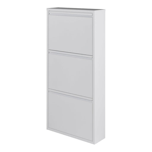 Schoenenkast BILLY 3 Staal Wit 50x15x103cm Spinder Design-Schoenenrekken-Spinder