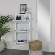 Schoenenkast BILLY 3 Staal Wit 50x15x103cm Spinder Design-Schoenenrekken-Spinder