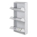 Schoenenkast BILLY 3 Staal Wit 50x15x103cm Spinder Design-Schoenenrekken-Spinder