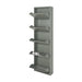 Schoenenkast BILLY 5 Staal Dusty Green 50x15x169cm Spinder Design-Schoenenrekken-Spinder