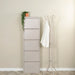 Schoenenkast BILLY 5 Staal Silky Taupe 50x15x169cm Spinder Design-Schoenenrekken-Spinder