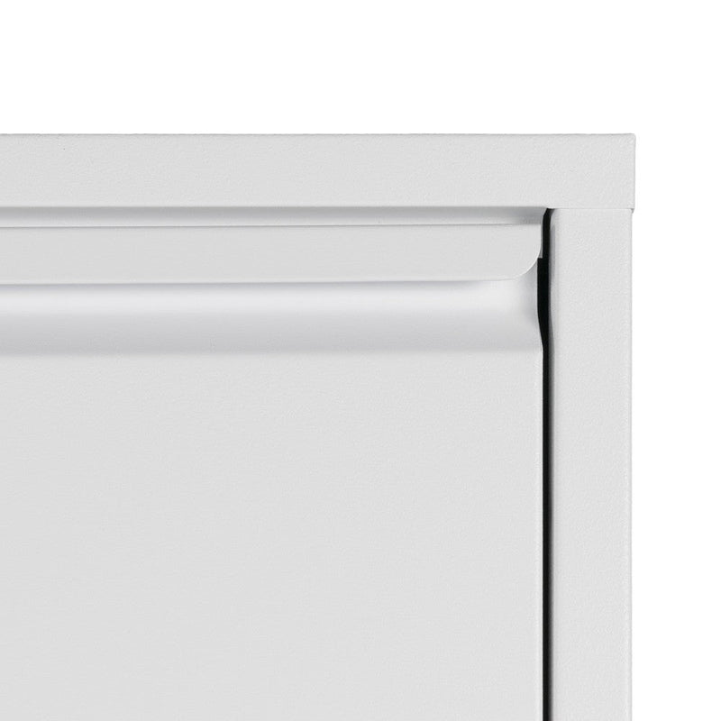 Schoenenkast BILLY 5 Staal Wit 50x15x169cm Spinder Design-Schoenenrekken-Spinder