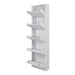 Schoenenkast BILLY 5 Staal Wit 50x15x169cm Spinder Design-Schoenenrekken-Spinder
