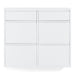 Schoenenkast BILLY 6 Staal Wit 98x15x86cm Spinder Design-Opbergkasten-Spinder
