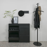 Schoenenkast BILLY 6 Staal Zwart 98x15x86cm Spinder Design-Schoenenrekken-Spinder