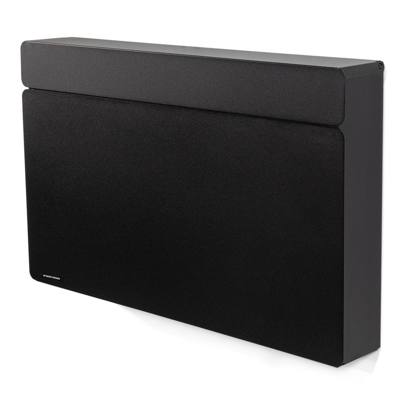 Schoenenkast LUIGI Staal Zwart 78.1x12.6x48.3cm Spinder Design-Schoenenrekken-Spinder