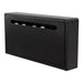 Schoenenkast MARIO Staal Zwart 75.1x12.6x37.7cm Spinder Design-Opbergkasten-Spinder