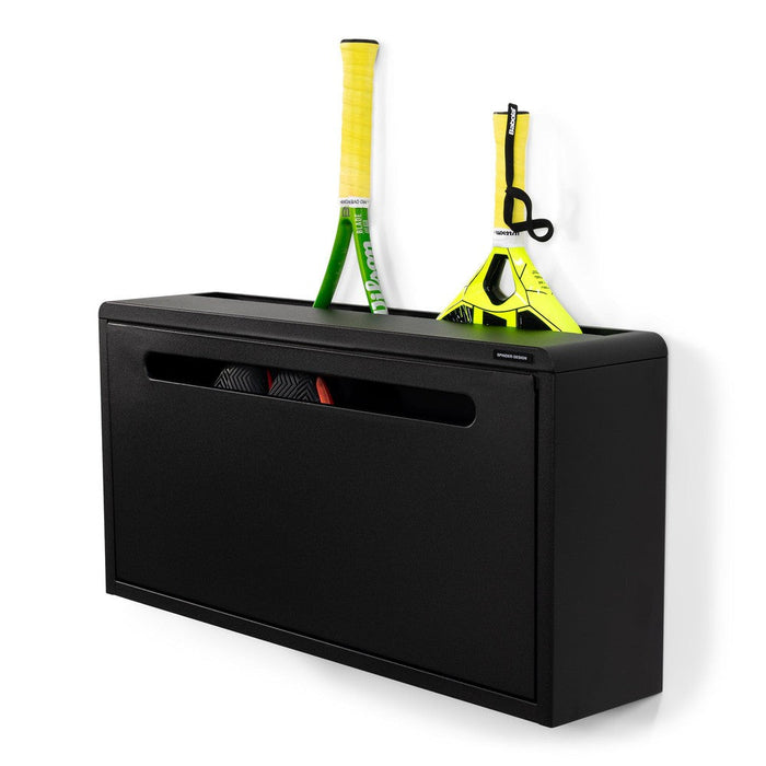 Schoenenkast SPORTIVA Staal Zwart 75.7x17.6x37.7cm Spinder Design-Schoenenrekken-Spinder