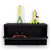 Schoenenkast SPORTIVA Staal Zwart 75.7x17.6x37.7cm Spinder Design-Schoenenrekken-Spinder