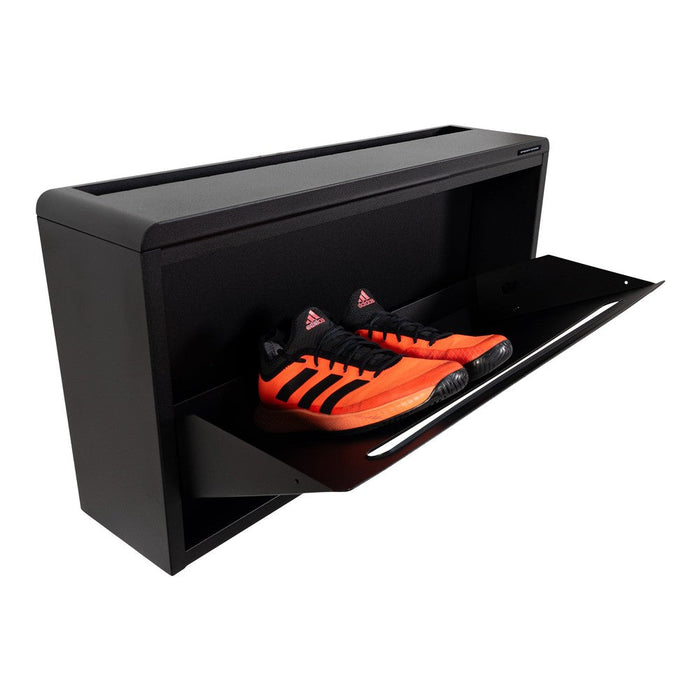 Schoenenkast SPORTIVA Staal Zwart 75.7x17.6x37.7cm Spinder Design-Schoenenrekken-Spinder