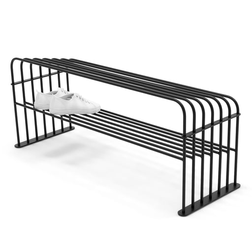 Schoenenrek GRID 100 Staal Zwart 100x34x40.5cm Spinder Design-Schoenenrekken-Spinder
