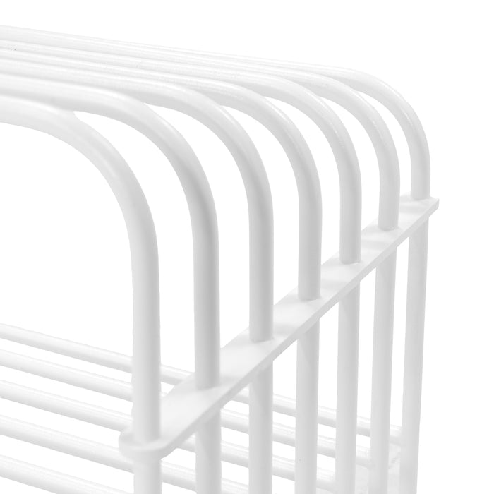 Schoenenrek GRID 70 Staal Wit 70x70x40.5cm Spinder Design-Schoenenrekken-Spinder
