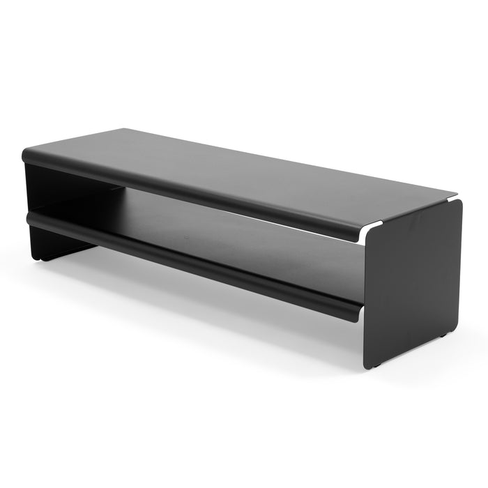 Schoenenrek LINEA 100 Staal Zwart 101.5x31x28cm Spinder Design-Schoenenrekken-Spinder