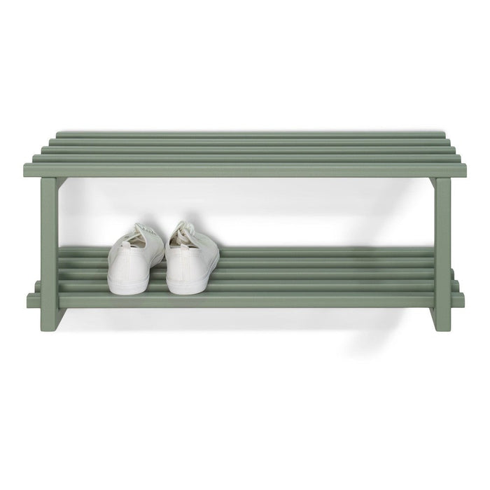 Schoenenrek MARCO Staal Dusty Green 71x34x26cm Spinder Design-Opbergkasten-Spinder