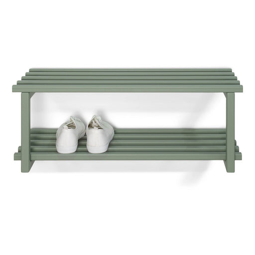 Schoenenrek MARCO Staal Dusty Green 71x34x26cm Spinder Design-Schoenenrekken-Spinder