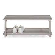 Schoenenrek MARCO Staal Silky Taupe 71x34x26cm Spinder Design-Schoenenrekken-Spinder