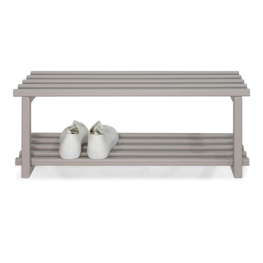 Schoenenrek MARCO Staal Silky Taupe 71x34x26cm Spinder Design-Schoenenrekken-Spinder