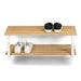 Schoenenrek MARCO Staal Wit Eiken 71x34x26cm Spinder Design-Schoenenrekken-Spinder