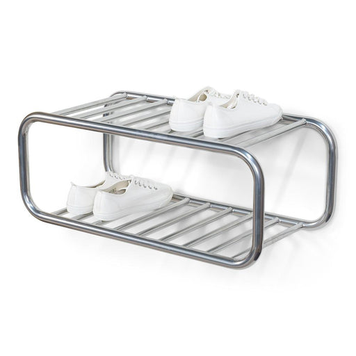 Schoenenrek RETRO Staal Nikkel 72x35.2x28cm Spinder Design-Schoenenrekken-Spinder