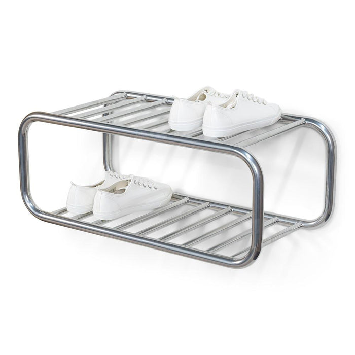 Schoenenrek RETRO Staal Nikkel 72x35.2x28cm Spinder Design-Schoenenrekken-Spinder