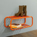 Schoenenrek RETRO Staal Oranje 72x35.2x28cm Spinder Design-Opbergkasten-Spinder
