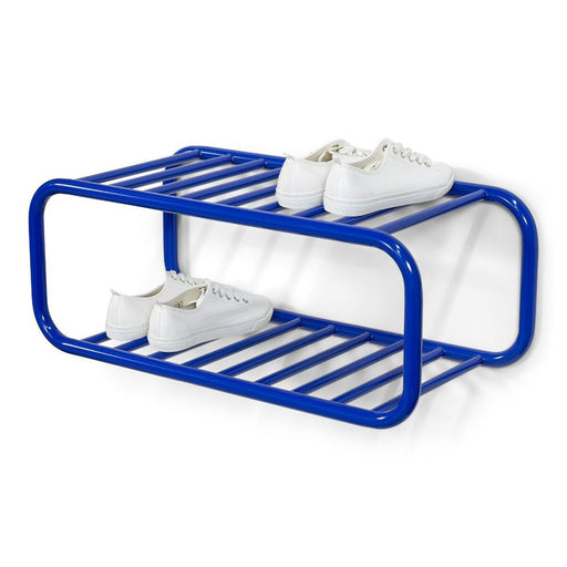 Schoenenrek RETRO Staal Ultramarine 72x35.2x28cm Spinder Design-Schoenenrekken-Spinder