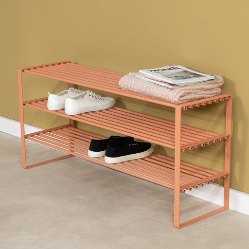 Schoenenrek REX SR 2 - 100 cm Staal Clay Terra 100x29x48.5cm-Schoenenrekken-Spinder