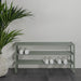 Schoenenrek REX SR 2 - 100 cm Staal Dusty Green 100x29x48.5cm-Schoenenrekken-Spinder