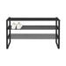 Schoenenrek REX SR 2 - 100 cm Staal Zwart 100x29x48.5cm-Schoenenrekken-Spinder